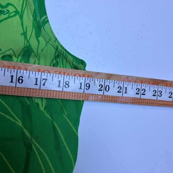 VTG Y2K R&K Originals Midi Dress Women Size 10 Beaded Sequins Floral Slits Hem - Picture 12 of 15